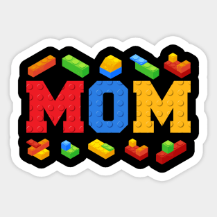 Mom Master Builder Sticker